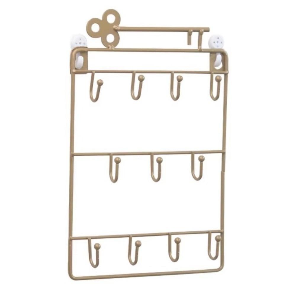 Iron Jacket Hat Storage Rack Modern Style Storage Hook  For Entryway Kitchen Office Decor