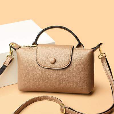 Women's New PU Leather Simplicity Shoulder Bag Versatile Mini Female Handbag Fashion Niche Luxury Designer Casual Crossbody Bags