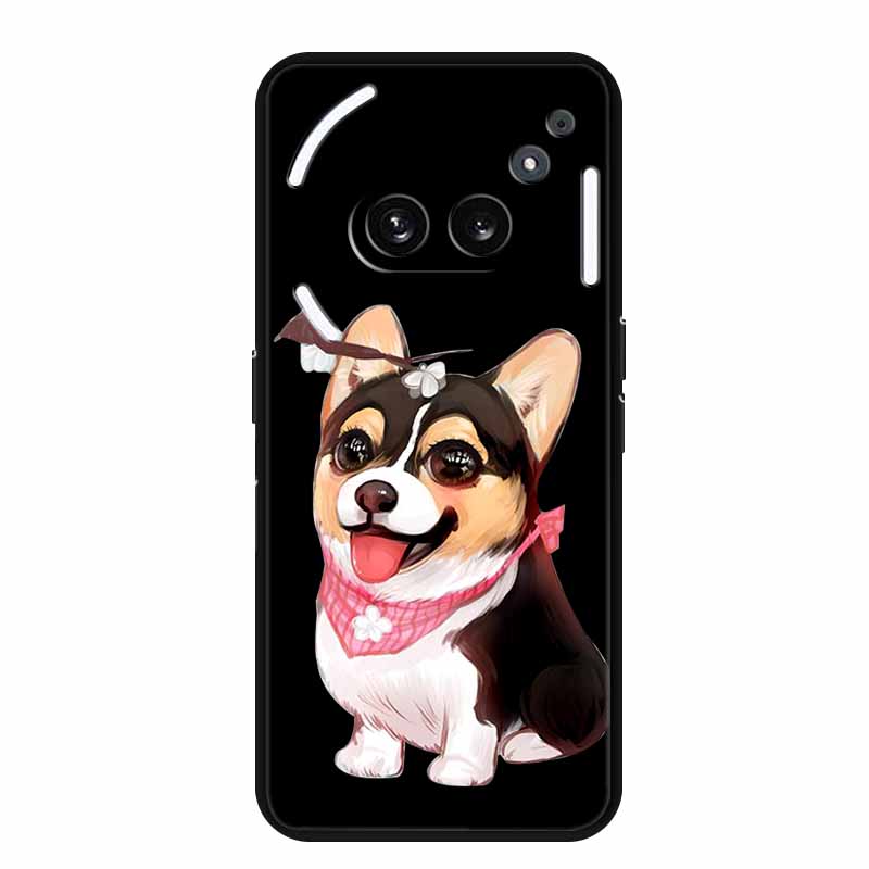

Funda For Nothing Phone 2a Case Cute Cartoon Cat Black Silicone Soft Phone Case For Nothing Phone 2 A Back Cover Case Shell Capa Nothing Phone 2a