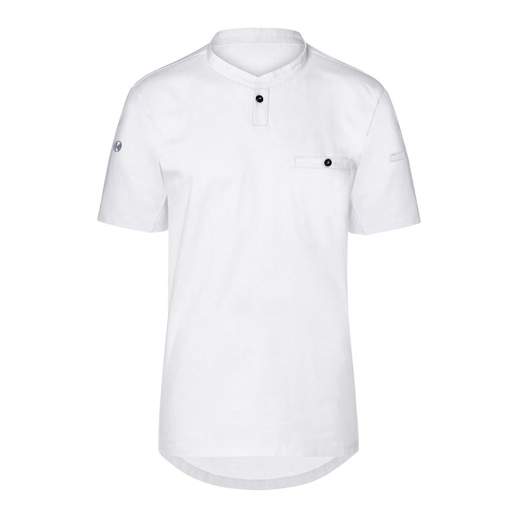 Mens Performance Short-Sleeved Work Chef Jacket