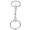 130mm Horse Mouth Snaffle with Chain Stainless Steel Horse Bit for Equestrian Training Equipment