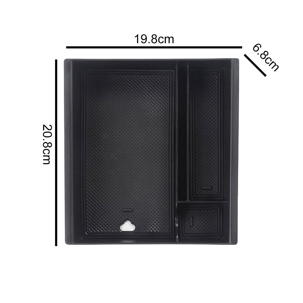 Central Storage Box For Tesla Model Y 2025 / Model 3 2025-2025 Juniper Accessories Center Console Organizer Storage Box