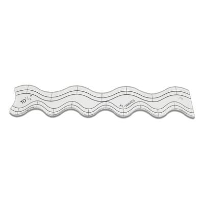 Wavy Sewing Rulers Patchwork Templates Clear Acrylic Quilting Templates For Sewing Machine Quilting And Patchwork Craft