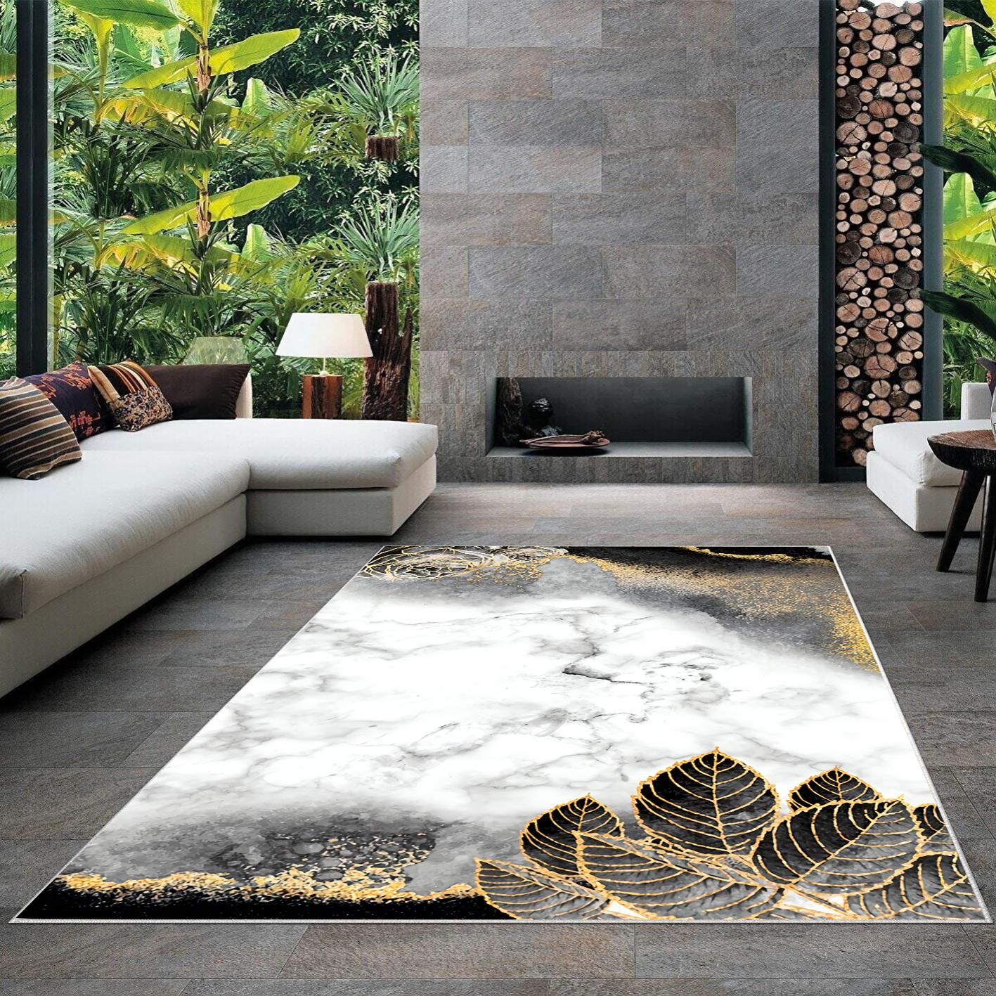 

Моющийся нескользящий ковер и дорожка с цифровой печатью MD-LİFE HOME