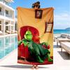 Christmas Comfort Beach Towel, Microfiber Beach Towel, Perfect For Pool, Beach, Travel, Home Decor Beach Party Fan Gifts