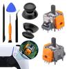 Hall-Effekt-Joysticks für Sony PlayStation 5, 3D-Analog-Joystick-Ersatz für PS5-Controller mit Daumenstick-Reparaturset