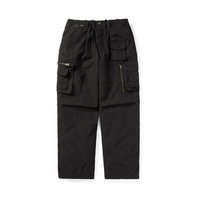 Crazy Multi Zip Pant Black
