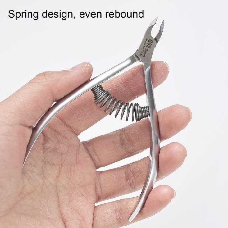 Strumento Pedicure Manicure Portatile Tagliacuticole Cutter Cuticole Unghie Pinzette Cuticole Acciaio Inossidabile Taglia Cuticole Morte