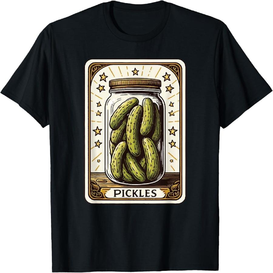 

Pickles Tarot Card vintage T-Shirt XXXXXL чорний