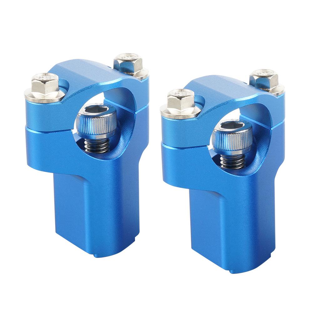 NICECNC For Beta RR 300 2012-2023 RR 125 RR 250 RR 350 RR 390 RR 430 RR 450 RR 480 RR 498 52MM Handlebar Riser Clamp Mount синий