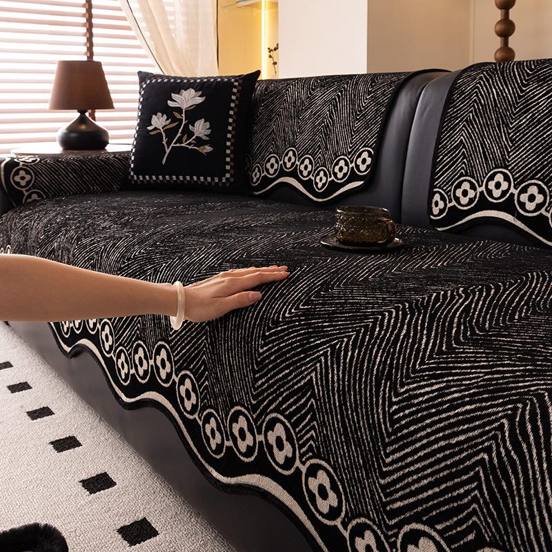 Neues Spezialgeformtes Sofakissen, Universell für alle Jahreszeiten, Rutschfestes Sitzkissen, Einfacher und hochwertiger Sofabezug, Stoffhandtuch