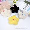 Cute Squeaky Star Doll Blush Pink Keychain Charm