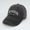 Washed Baseball Cap Women's Retro Old Deep Top Denim Hat Peaked Cap New Versatile Soft Top Hat Men