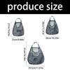 Multifunctional Kitchen Wall Mounted Produce Storage Bag Ventilated Design For Freshness Space Efficient Home Organization