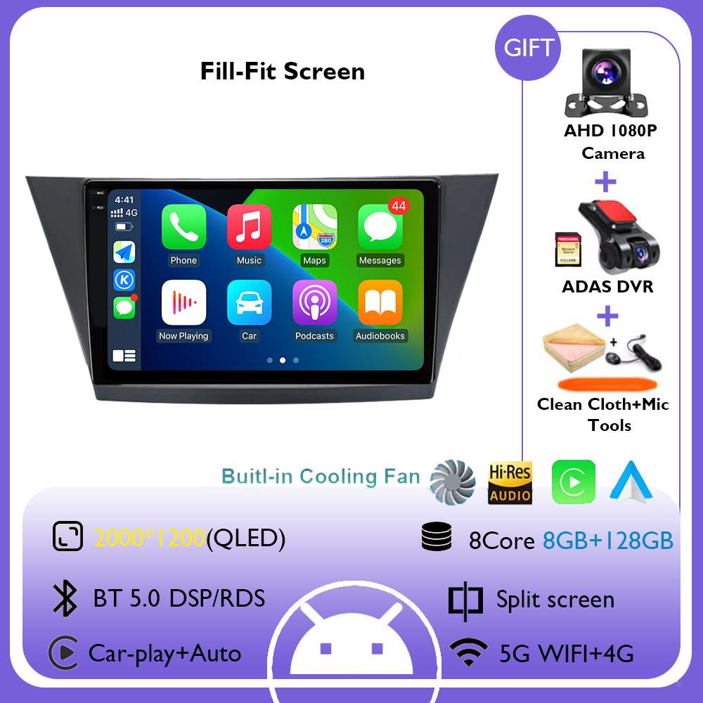 Radio auto Android 14 Pentru Toyota Prius Plus V Alpha 2012 - 2017 LHD Player Multimedia Navigație GPS DSP Carplay Auto Stereo