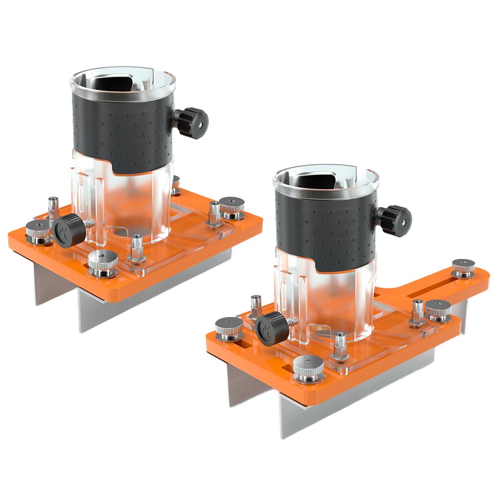 As Show Wood Router Base Adaptable Thickness Wood Tools Wood Router Works With Wood Plastic Veneer Available With Stopper