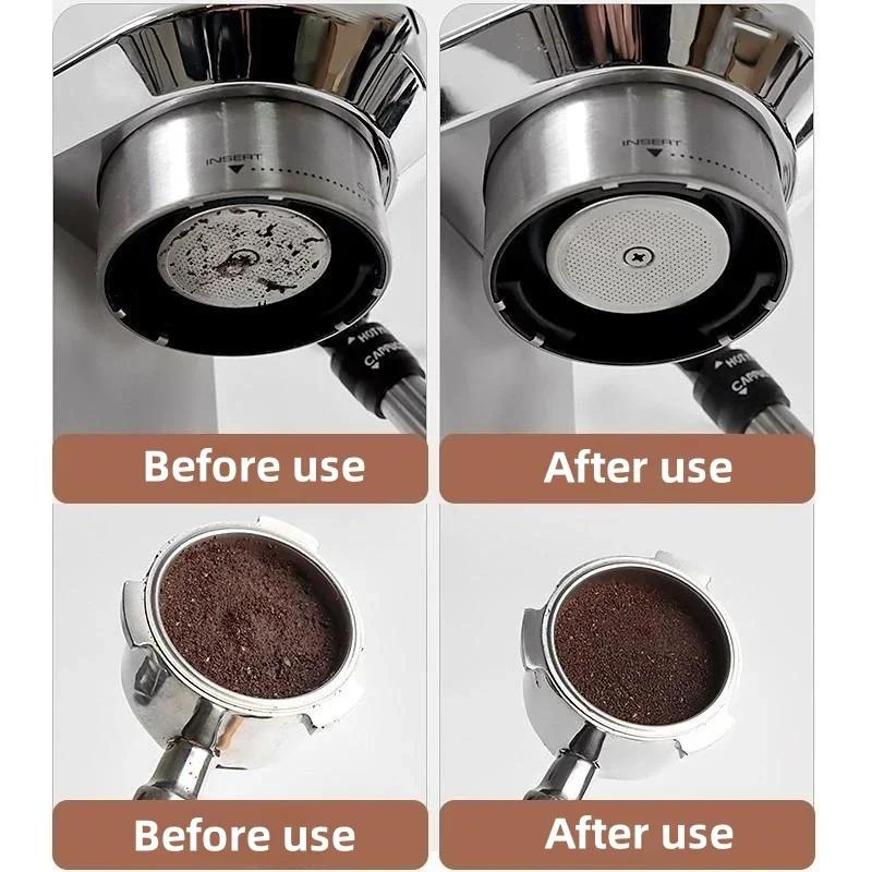 51/53/58mm Reusable Coffee Filter Screen Stainless steel Heat Resistant Mesh Portafilter Coffee Puck Screen for Espresso Machine