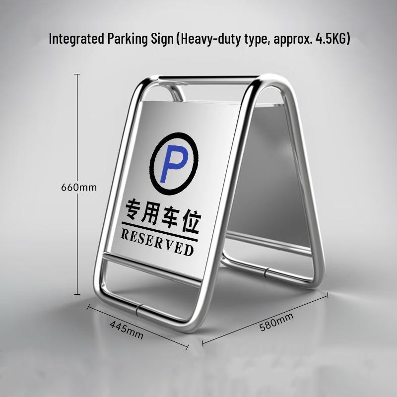 Stainless Steel Caution Wet Floor Sign