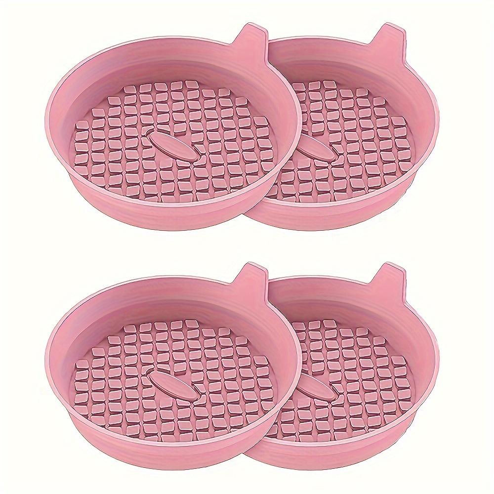 Coaster Waterproof and Non-slip Cup Holder Splash-proof Bracket Car Interior Accessories 2/4pcs Multicolor