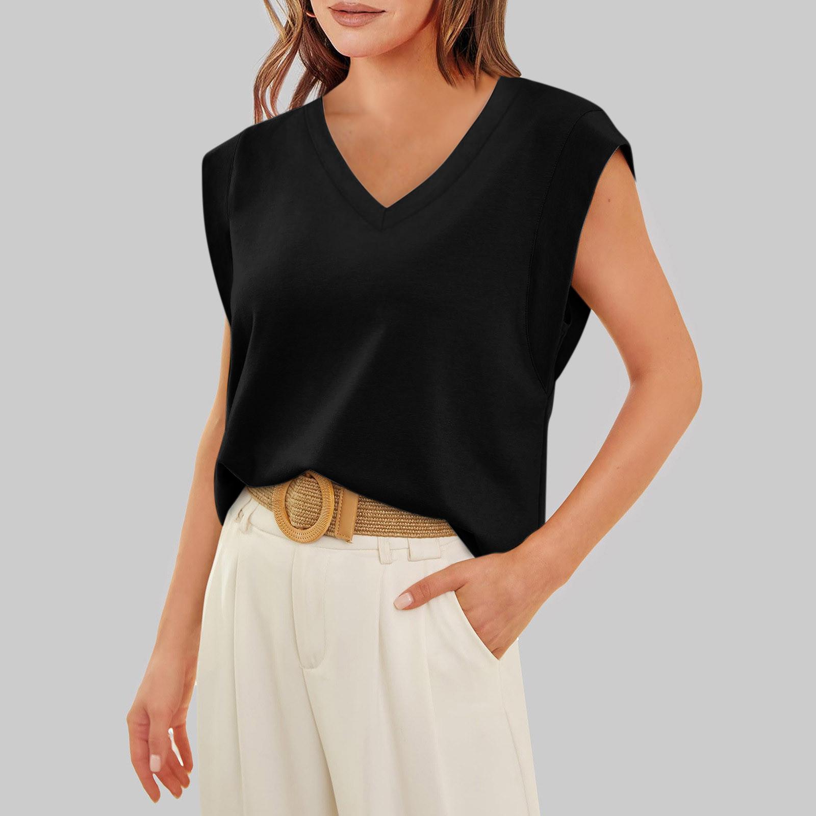 Женский топ с короткими рукавами — фото 4