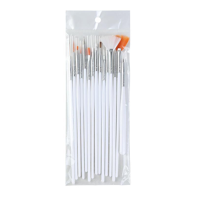 15Pcs Nail Art Pen Set Nail Art Drawing Line Drawing Pen Nail Art Drawing Hook Line Pen Nail Phototherapy Point Drill Pen