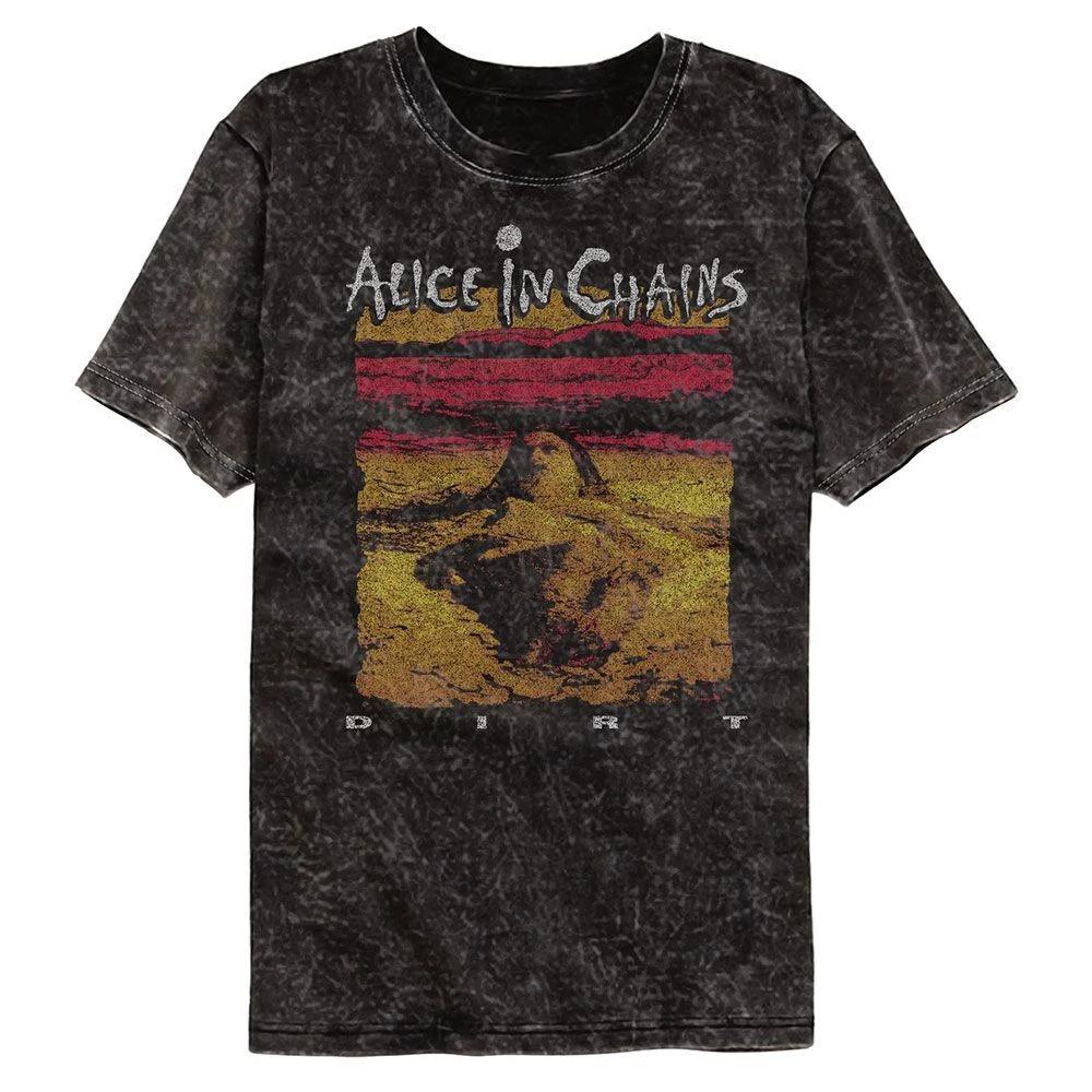 Alice In Chains Dirt Album Art Colortone Mineral Wash Music Children s T-shirt 100
