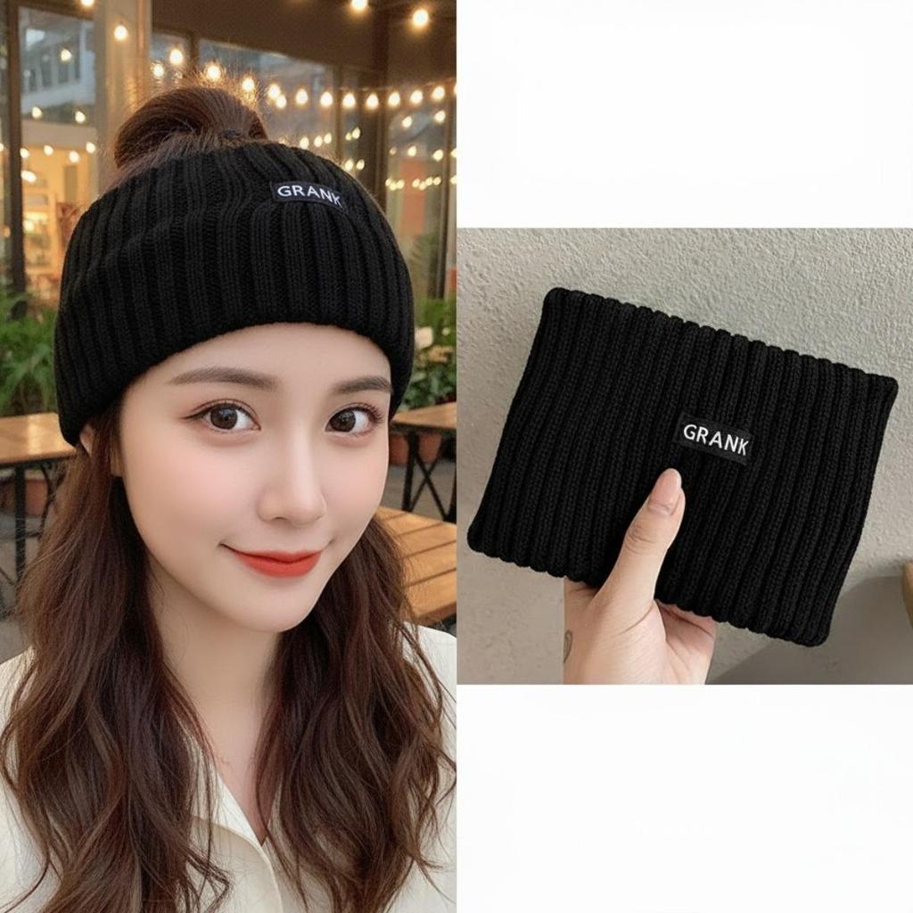 Sport Stirnband, Breite Kante, Gesichtswasch-Stirnband, Externes Tragen, Einfarbig, Überziehen, Gestricktes Stirnband