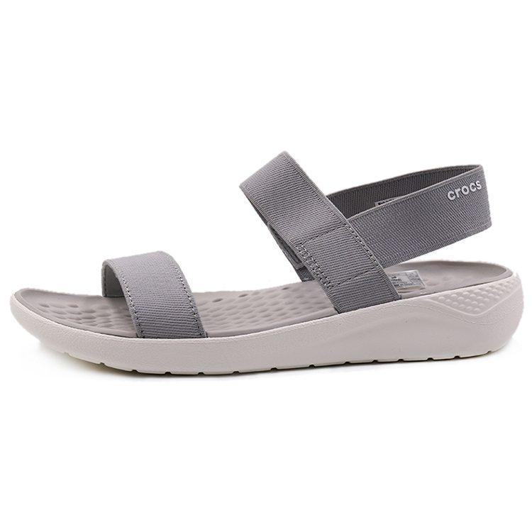 Crocs LiteRide Casual Sandale Damen Grau 205106-00J 36-37