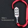 Suitcase Zipper Bag Luggage Travel Lock Backpack Padlock Customs Code Lock Combination Code Lock Mountaineering Buckle Lock