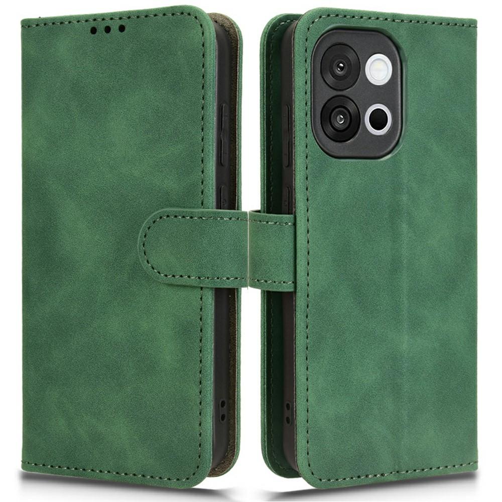 For OnePlus 13T 5G Leather Case Skin Feel Anti Drop Wallet Flip Phone Cover