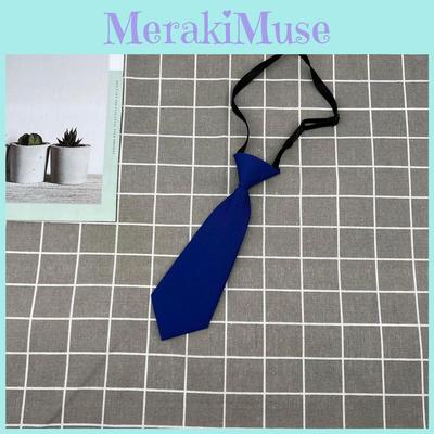 Childrens Tie Student Uniform Solid Color Neckties Clothing Decoration Fashion