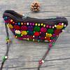 Bohemian Coconut Shell Wood Bead Beaded Bag Colored Mobile Phone Bag Change Bag Small Wallet Oblique Span Bag