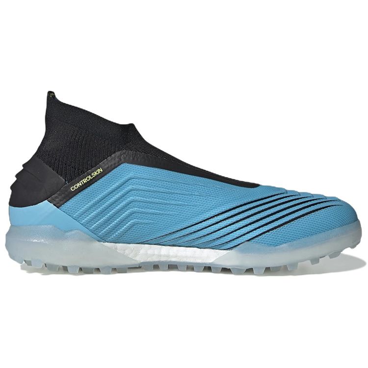adidas Predator Tan 19 Sports Comfort TF (Rubber Studs) Hard Ground Artificial Grass Ultra-Fine Slip Resistant Durable Football Shoes F35625
