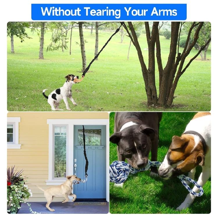 Dog Chewing Toy Teething Door Rope Indoor Boredom Dogs Entertainment Pulling Toy