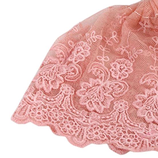 Pamut Babasapka Csipke Mintás Csecsemő Kötött Csipkesapka Kisfiúknak és Kislányoknak Pánttal