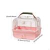 Carrier Parrot Cage Durability Pet Supplies Portable, with Handle for Cockatiel Lovebirds, Parrot,