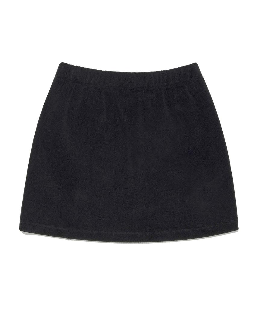 Lee Women Terry Mini Skirt Black