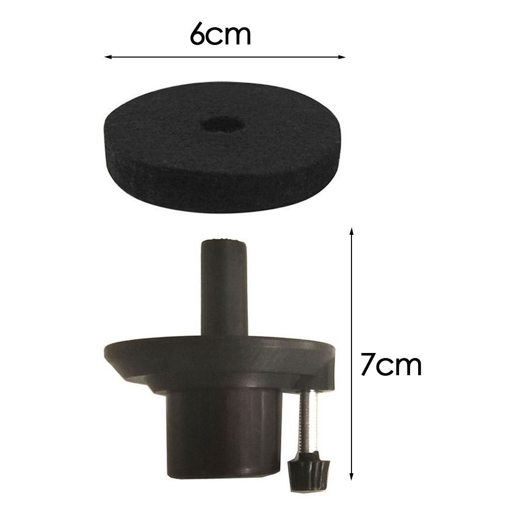 Instruments&Gear Professional Hi Hat Cymbal Stand Holder Tom Cymbal Stand Fixed Plastic Bracket