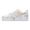 Nike Air Force 1 Coverage Slip Resistant And Abrasion Resistant Low top Skateboard Shoes Men's White CW2288-111(Team41-)