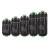 100 Pcs Fishing Weight Sinkers Down Corner Design Lightweight Good Concealment Unique with Plastic Box Reduce Fish Alertness