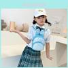 Adorable Pu Kids Backpack With Sequins Fashionable Princess School Bag For Girls