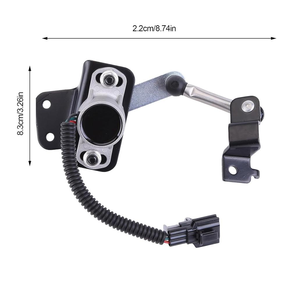 53820-1LA2A Rear Ride Height Level Sensor Compatible for Nissan Armada 2017-2020, for Infiniti QX56 QX80 2011-2020 5.6L V8 Rear Air Suspension Ride
