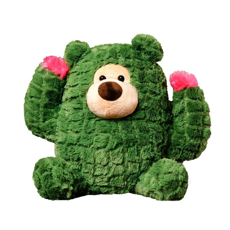 Cactus Teddy Cartoon Bear Pineapple Plush Toy Stuffed Pillow Girls Gift Kids