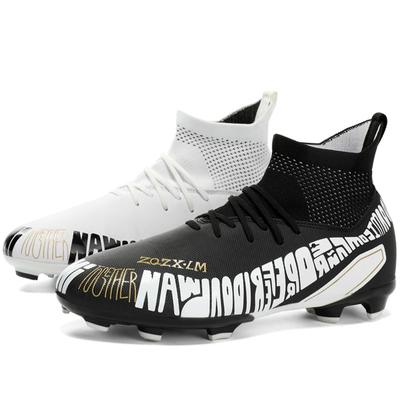 Unisex Football Shoes Large Size Football Shoes Men's Special Children AG Long Nail Adult Female Student Competition Sneakers
