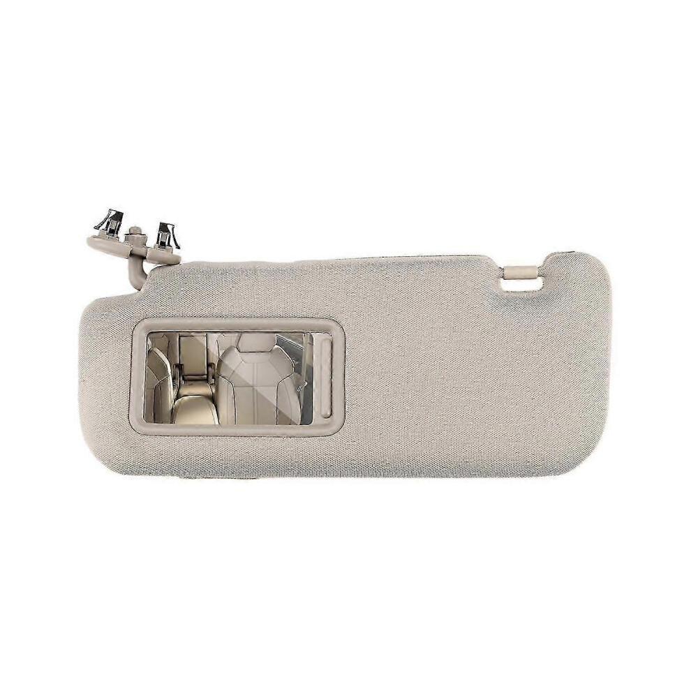 (Beige) For Toyota Auris Corolla 2007 - 2013 Car Interior Sun Visor with Mirror Sun Shade Left Driver