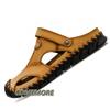 Sandals Summer Men's Leather Classic Casual Shoes Slippers Soft Sandals Men Roman Comfortable Outdoor Beach Footwear Breathable