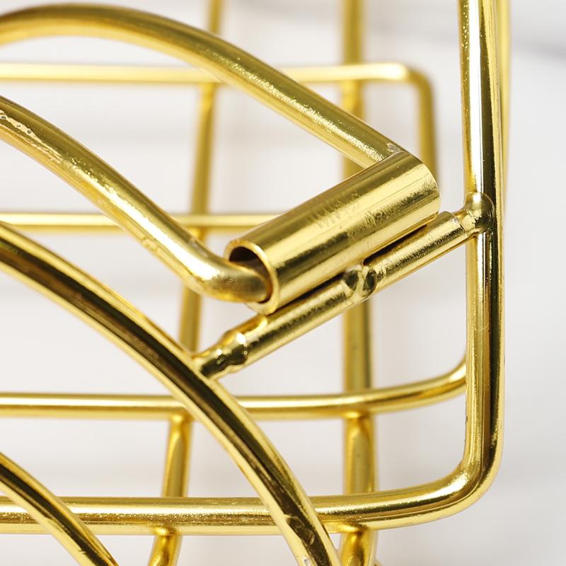 Modern Napkin Holder For Table With Weighted Arm, Square Metal Flat Napkin Holder Farmhouse Napkin Box Rustic Napkin Tray