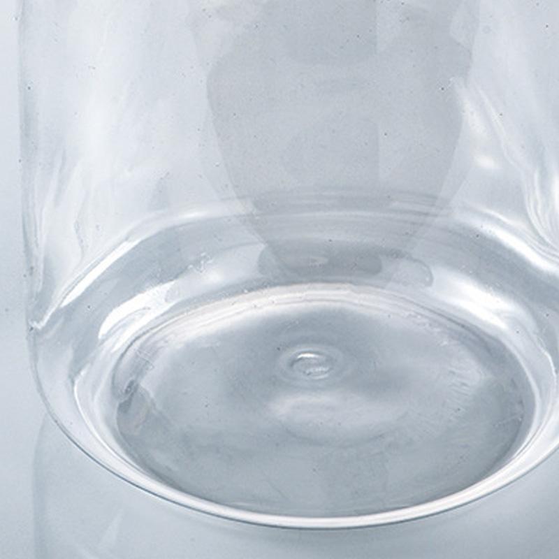 1PC Fish Tank Hydroponic Flower Pot Soilless Plant Pot Hydroponic Vase Vase Planter Pot Plastic