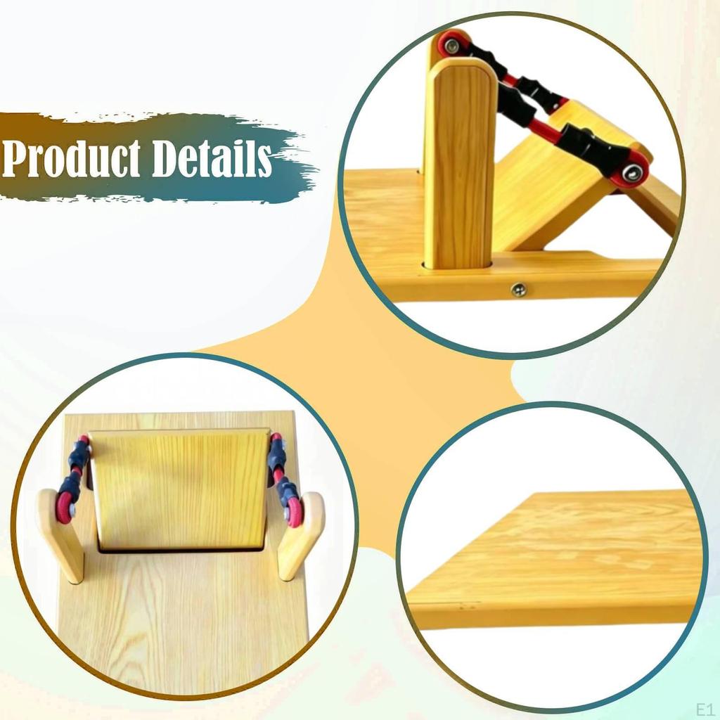 Foot Arch Support Exerciser Easy to Use Practical Improves Strength Professional Wood for Home Gym