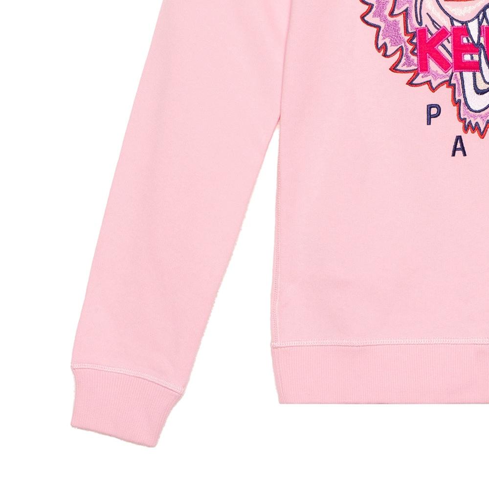 Kenzo Sweatshirts Women's Pink Crew Neck Moderate Regular F952SW7054XA-33